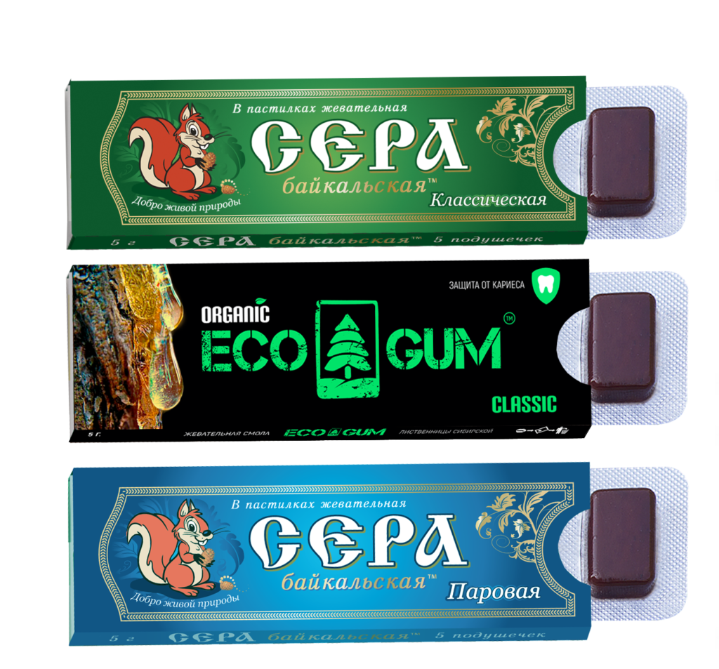 Жевательная байкальская сера